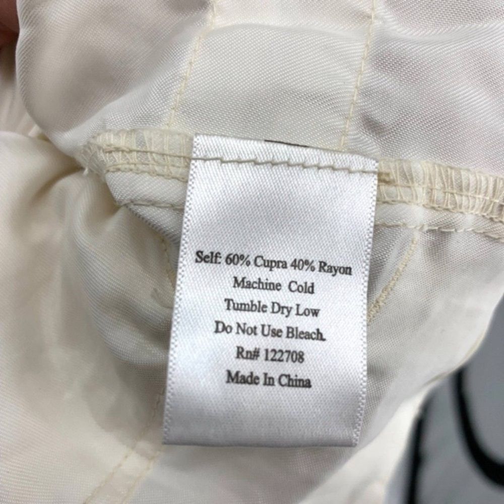 Johnny Was Pete & Greta Off White Cargo Pants Y2K Utility Pants NWOT size 6 - Picture 13 of 13